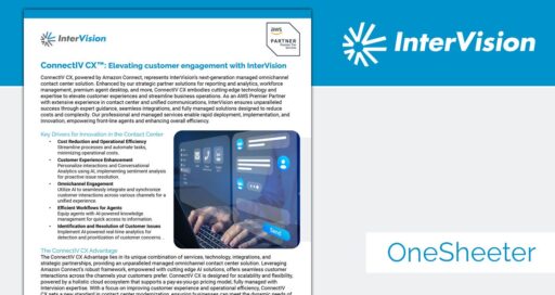 ConnectIV CX™: Elevating Customer Engagement with InterVision